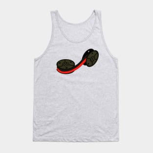 Typewriter Ribbon Tank Top